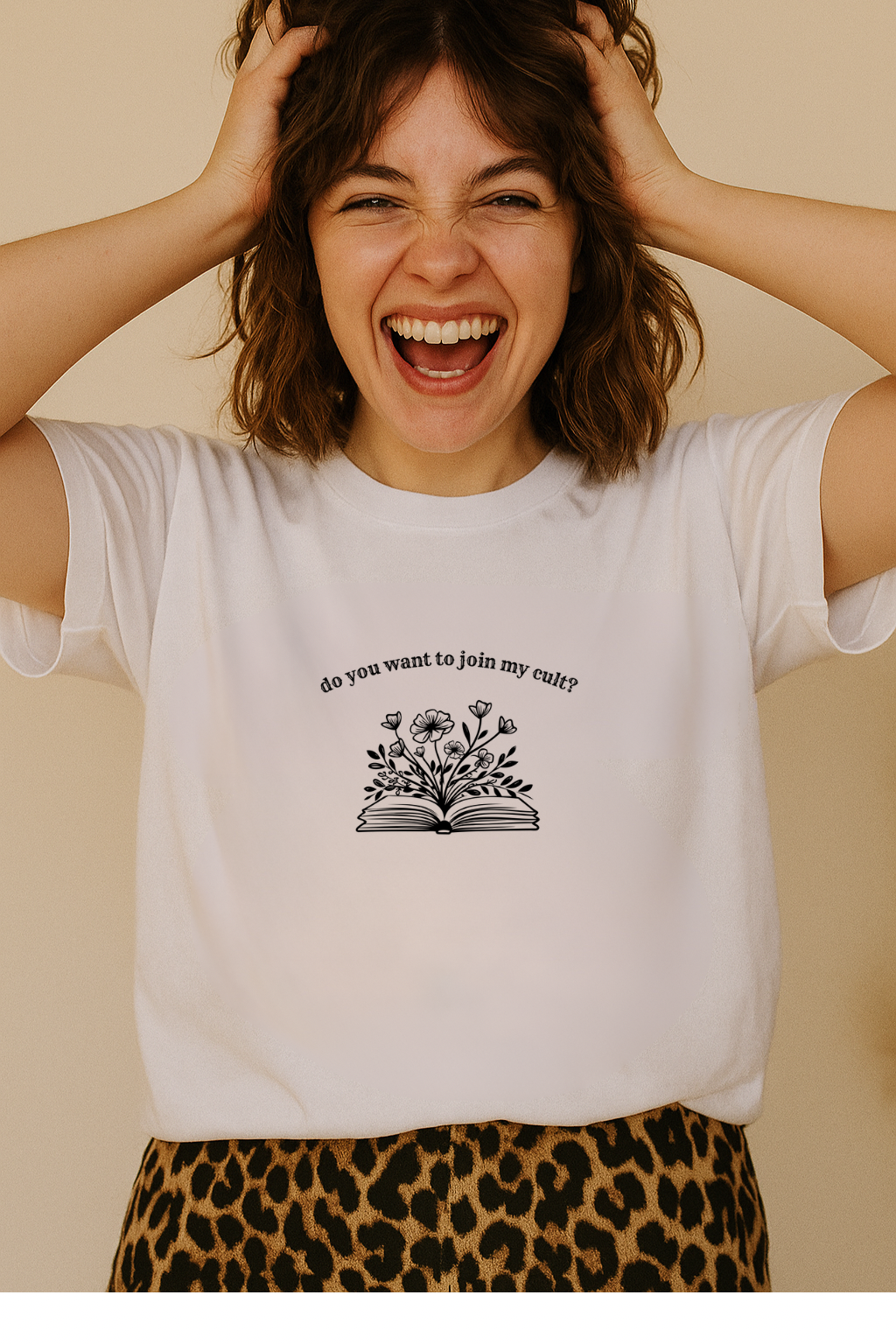 Do You Want to Join My Book Cult? Graphic Tee
