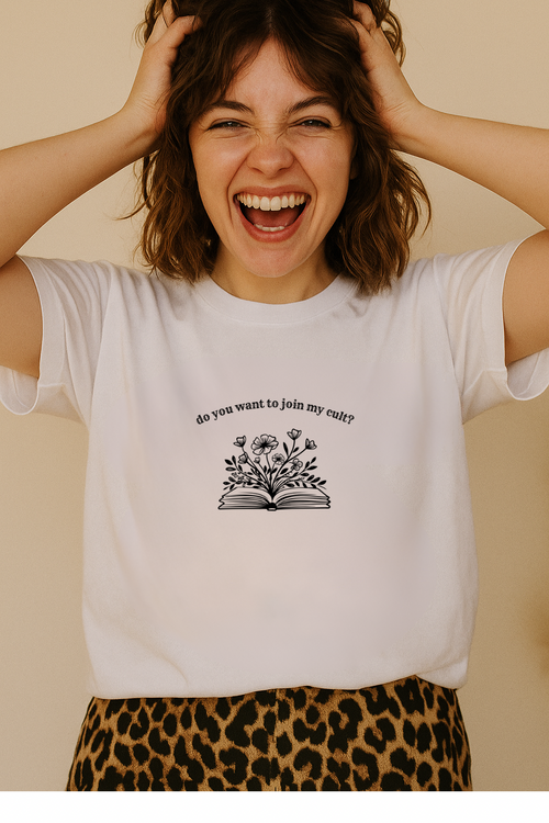 Do You Want to Join My Book Cult? Graphic Tee